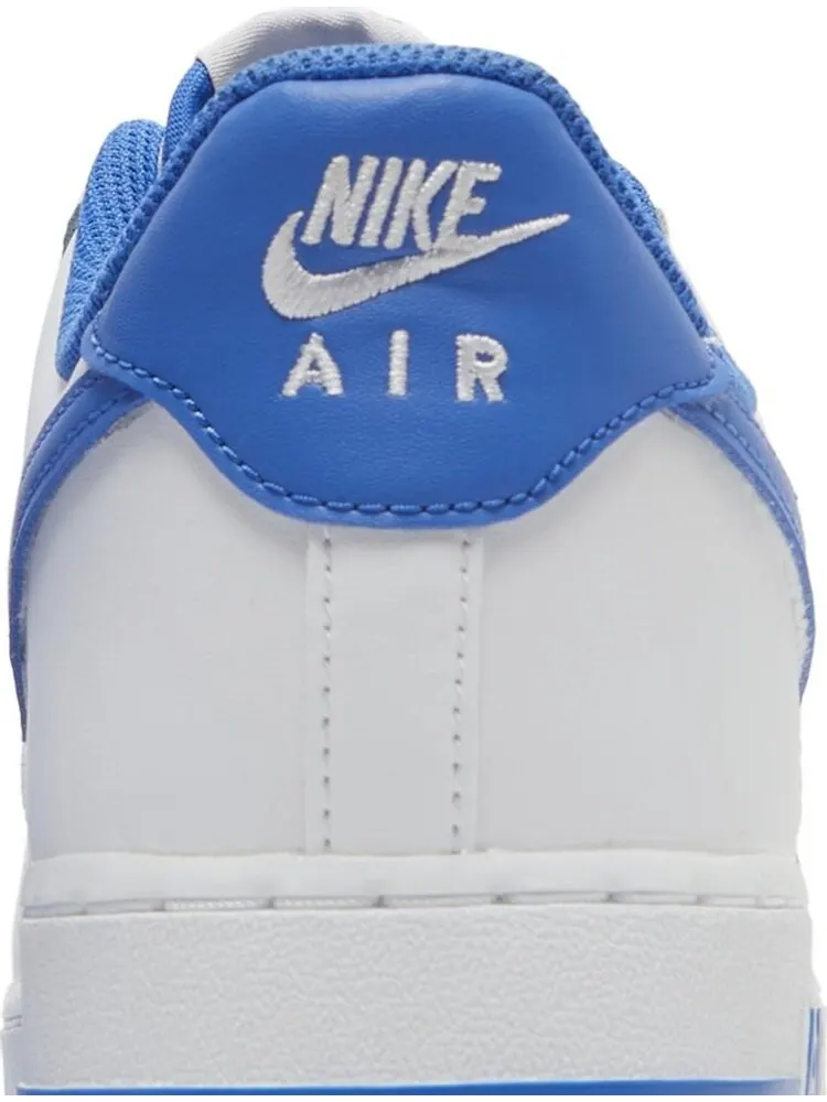 Кроссовки Nike Air Force 1 '07 'White Medium Blue' — изображение 7 из 8, белый