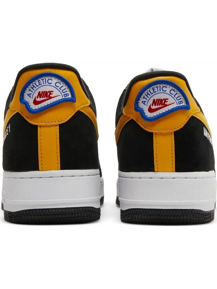 Кроссовки Nike Air Force 1 '07 LV8 'Athletic Club - Black University Gold' — изображение 6 из 8, черный