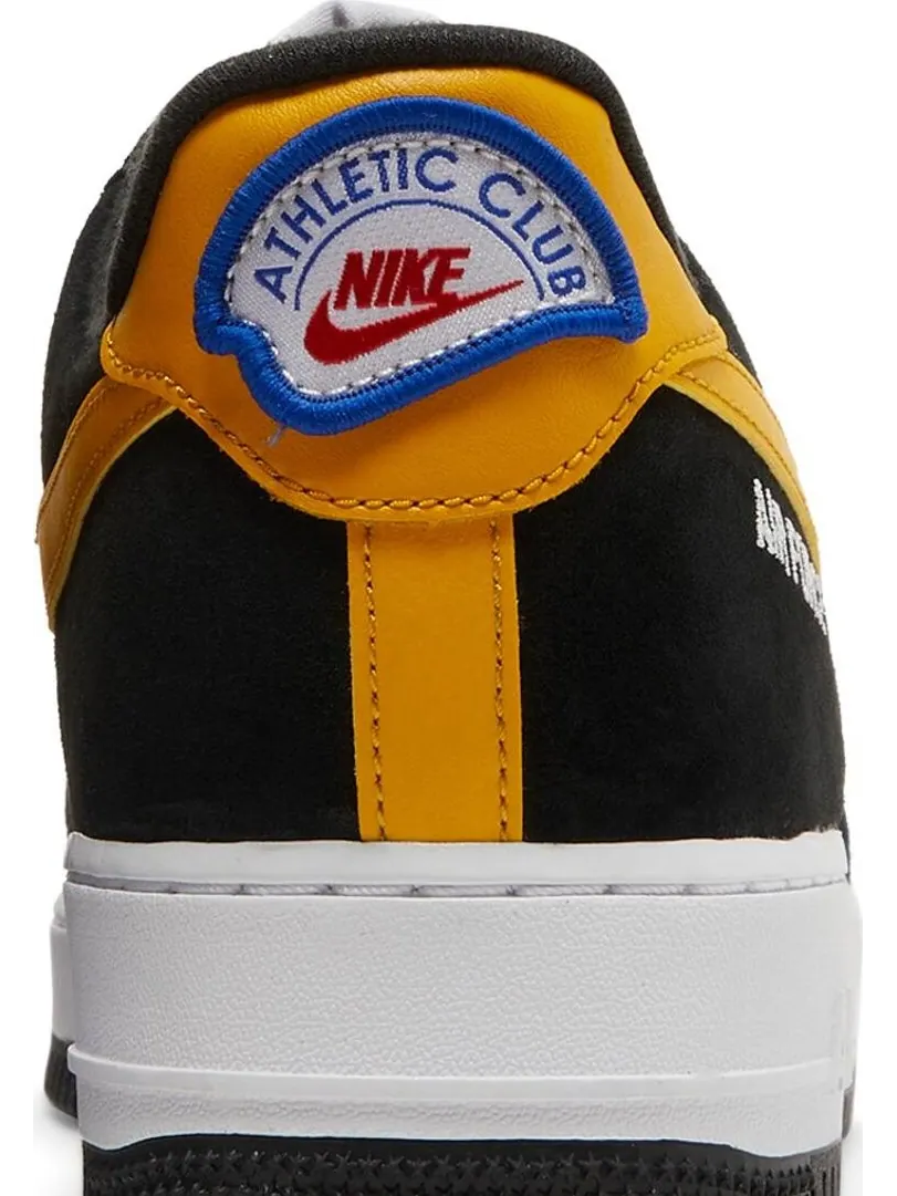 Кроссовки Nike Air Force 1 '07 LV8 'Athletic Club - Black University Gold' — изображение 7 из 8, черный
