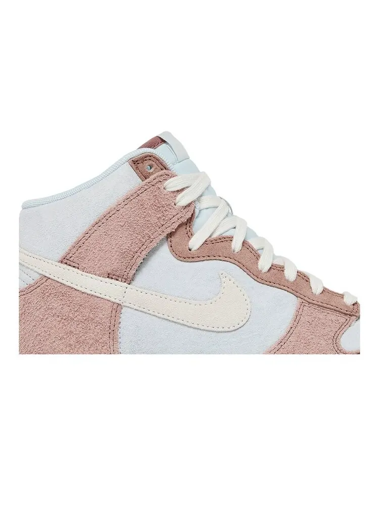 Кроссовки Nike Dunk High — изображение 2 из 4, розовый