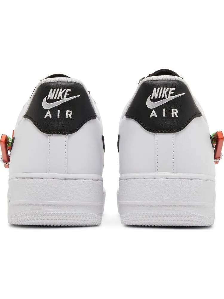 Кроссовки Nike Air Force 1 '07 Premium 'Carabiner - White Habanero Red' — изображение 6 из 8, белый