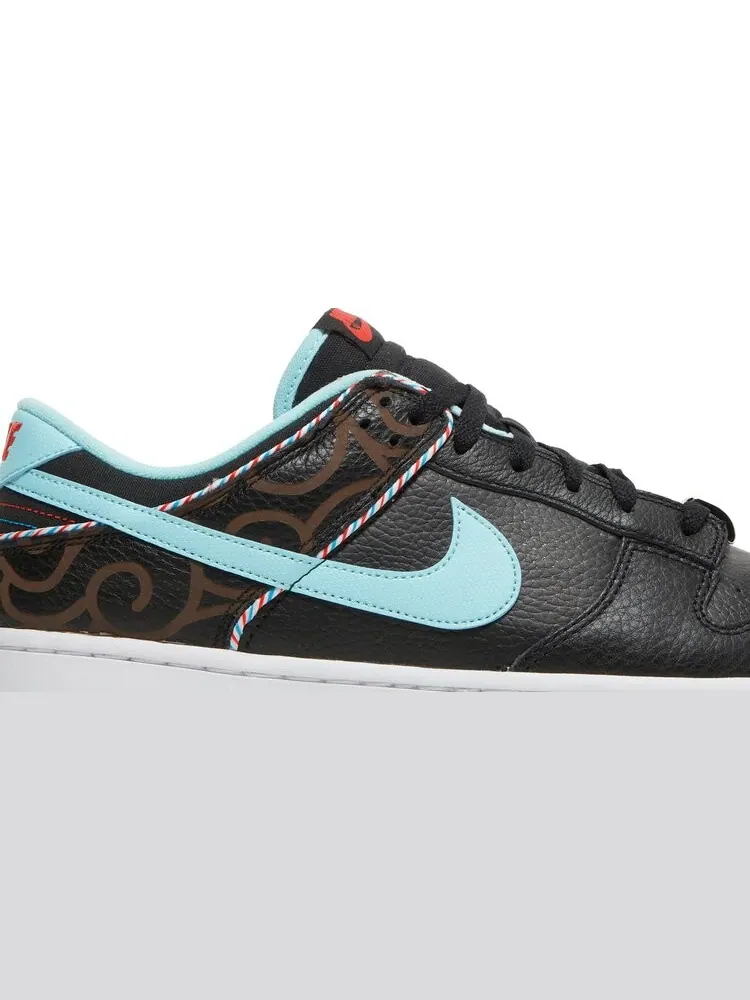 Кроссовки Nike Dunk Low SE 'Barber Shop - Black' — изображение 2 из 8, черный