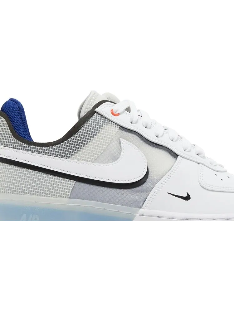 Кроссовки Nike Air Force 1 React 'White Light Photo Blue' — изображение 2 из 8, белый