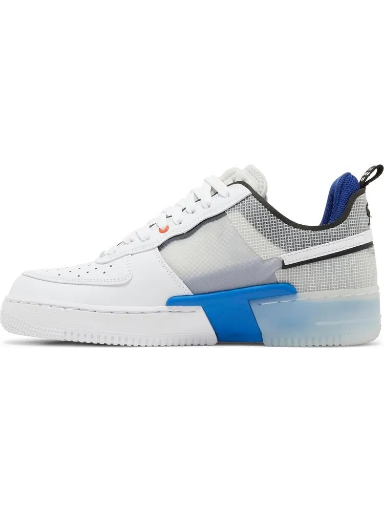 Кроссовки Nike Air Force 1 React 'White Light Photo Blue' — изображение 3 из 8, белый