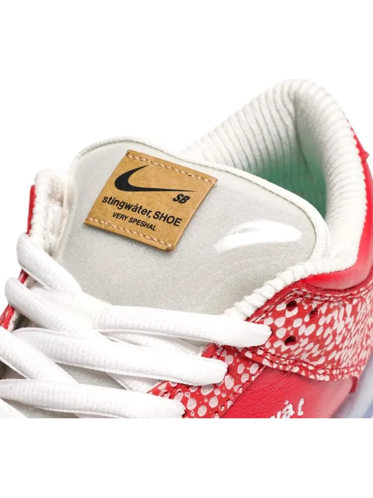 Кроссовки Nike Stingwater x Dunk Low SB 'Magic Mushroom' — изображение 10 из 10, красный