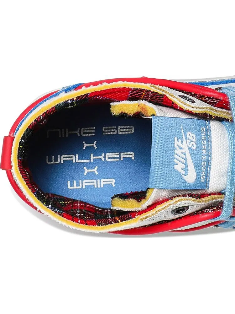 Кроссовки Nike Ishod Wair x Magnus Walker x Dunk High Pro SB 'Urban Outlaw' — изображение 10 из 10, белый