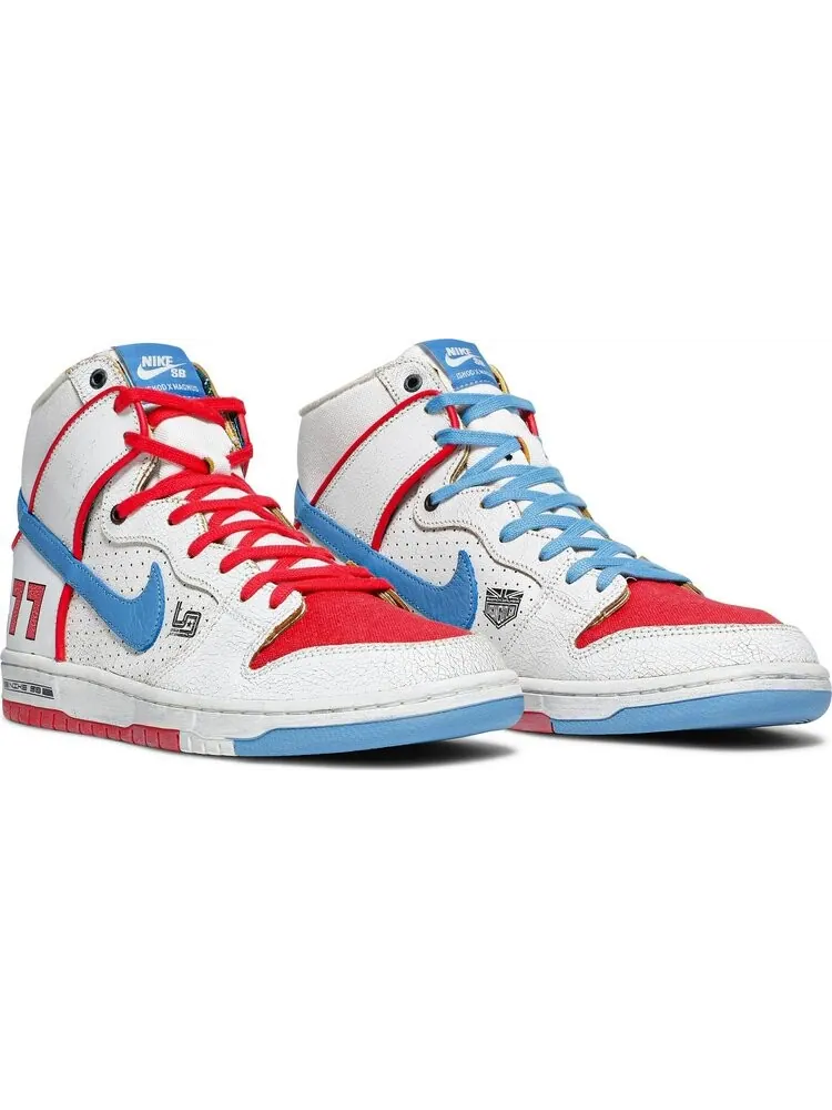 Кроссовки Nike Ishod Wair x Magnus Walker x Dunk High Pro SB 'Urban Outlaw' — изображение 8 из 10, белый