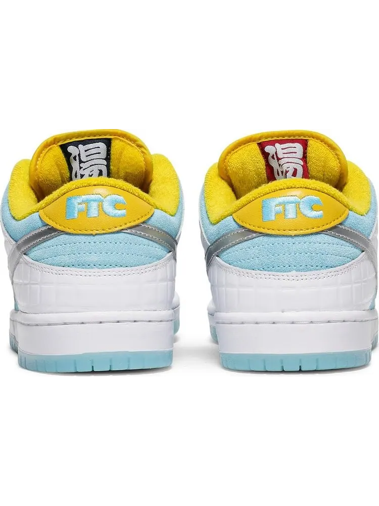 Кроссовки Nike FTC x Dunk Low SB 'Lagoon Pulse' — изображение 6 из 10, синий