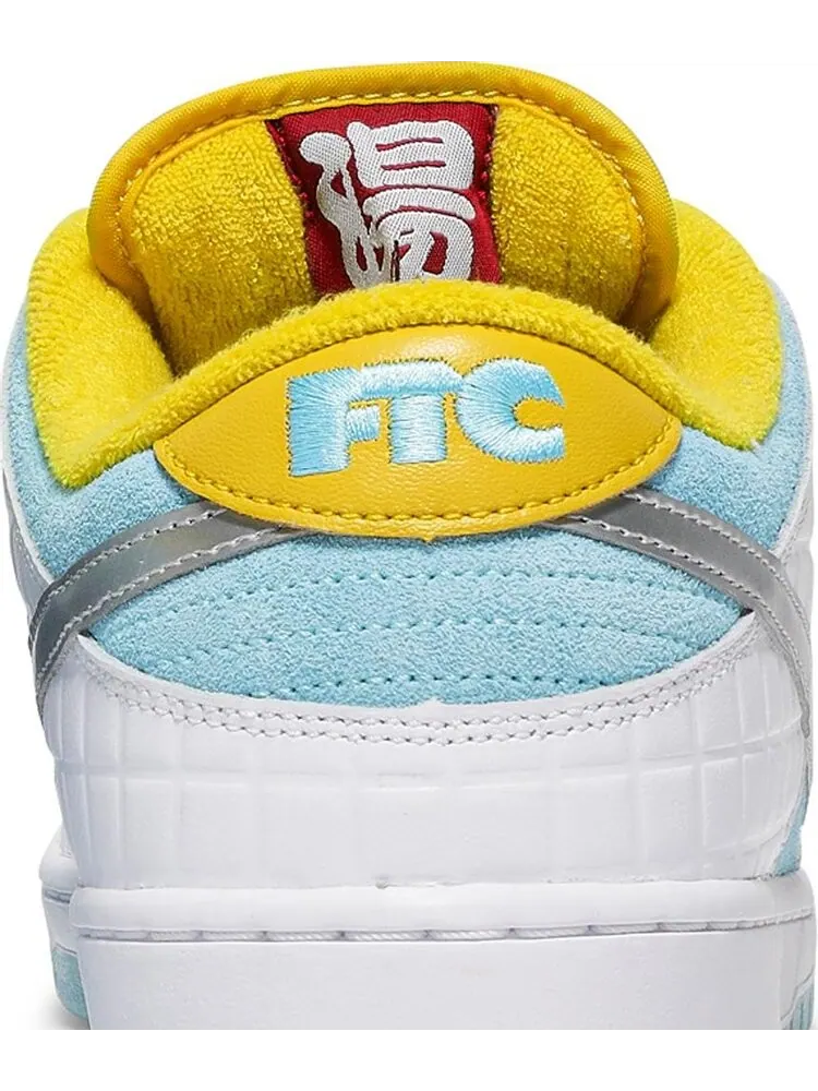 Кроссовки Nike FTC x Dunk Low SB 'Lagoon Pulse' — изображение 7 из 10, синий