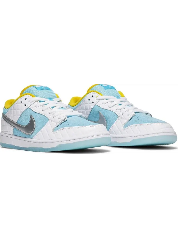 Кроссовки Nike FTC x Dunk Low SB 'Lagoon Pulse' — изображение 8 из 10, синий