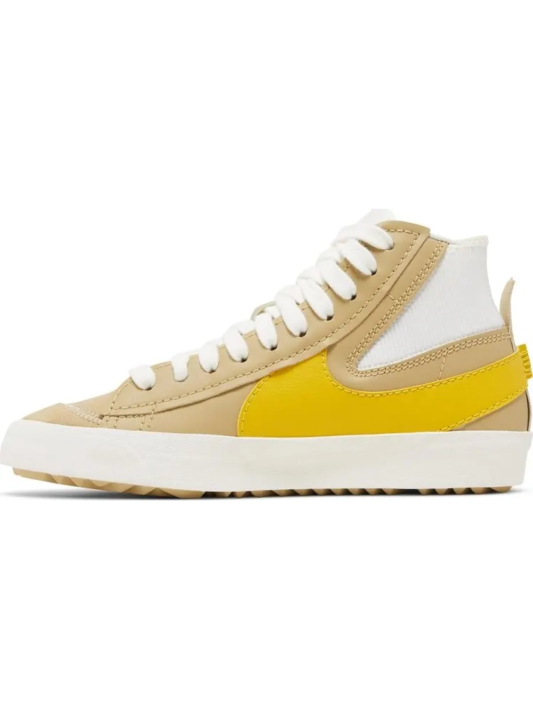 Кроссовки Nike Blazer Mid '77 Jumbo 'Wheat Grass Vivid Sulfur' — изображение 3 из 8, загар