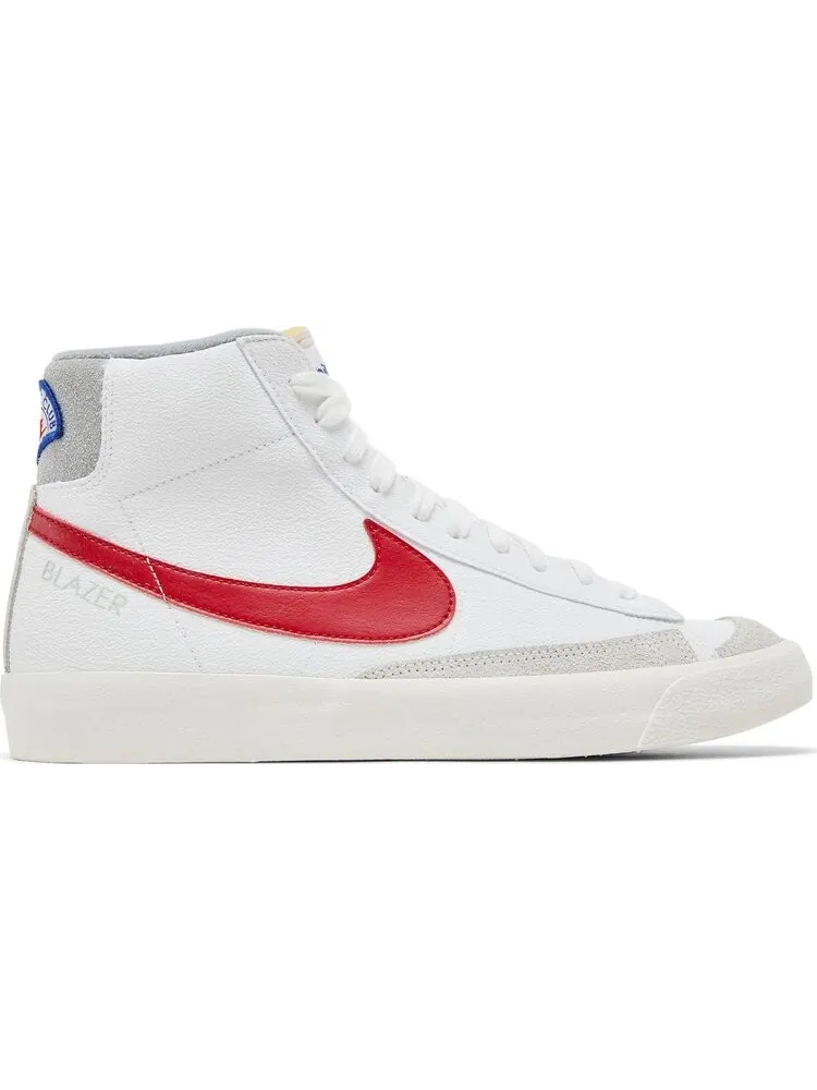 Кроссовки Nike Blazer Mid '77 'White Phantom Gym Red' — изображение 1 из 8, белый