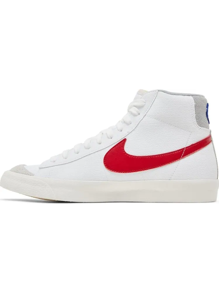 Кроссовки Nike Blazer Mid '77 'White Phantom Gym Red' — изображение 3 из 8, белый