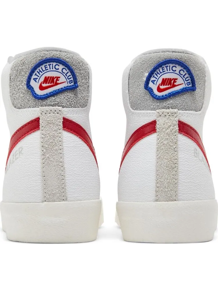 Кроссовки Nike Blazer Mid '77 'White Phantom Gym Red' — изображение 6 из 8, белый