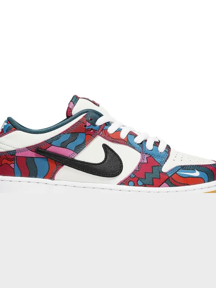 Кроссовки Nike Parra x Dunk Low Pro SB 'Abstract Art' — изображение 2 из 10, мульти