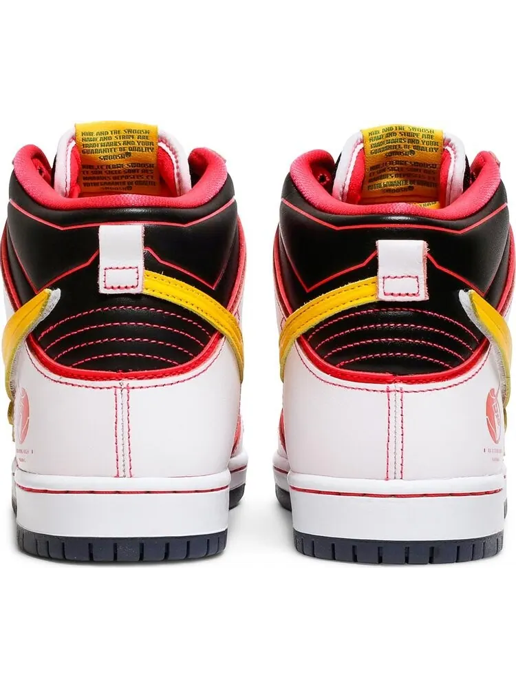 Кроссовки Nike Gundam x Dunk High SB 'Project Unicorn - RX-0' — изображение 6 из 10, белый