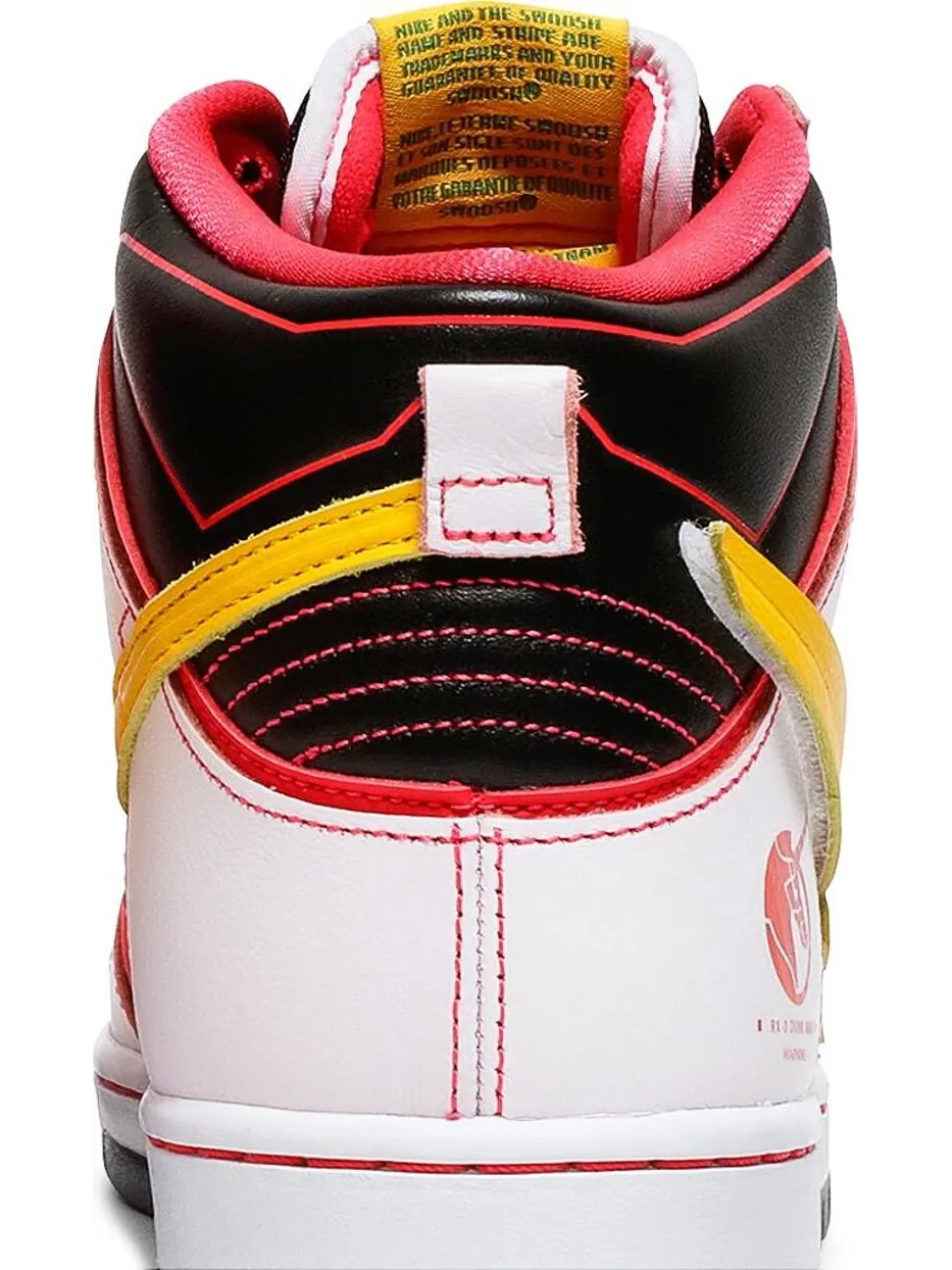 Кроссовки Nike Gundam x Dunk High SB 'Project Unicorn - RX-0' — изображение 7 из 10, белый
