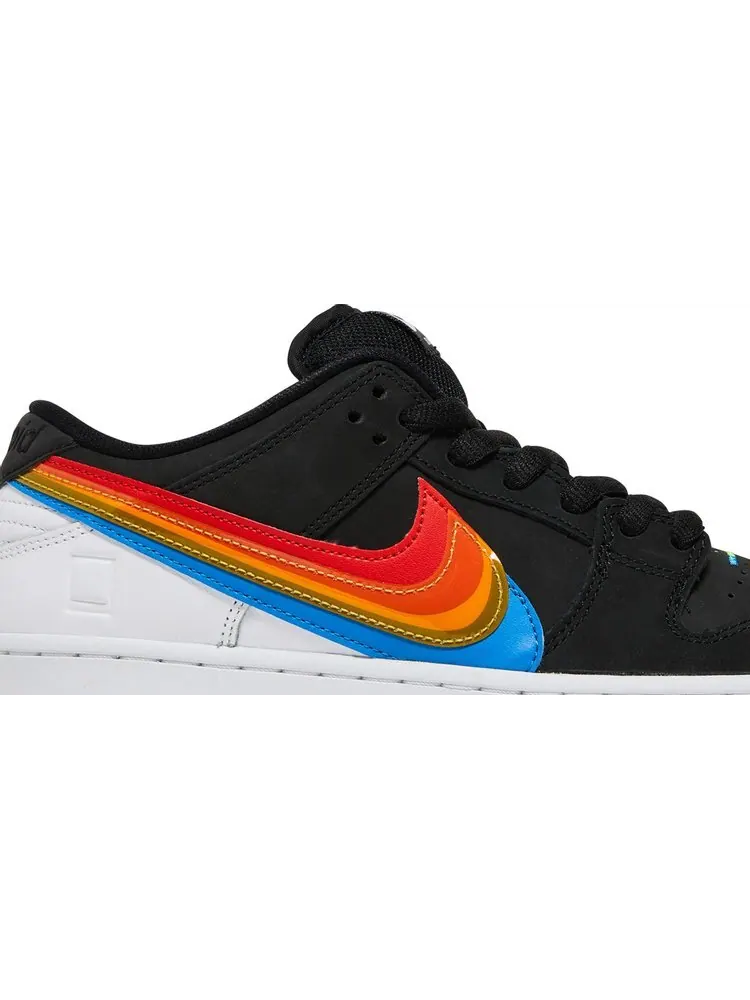 Кроссовки Nike Polaroid x Dunk Low SB — изображение 2 из 10, черный