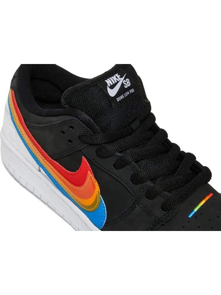 Кроссовки Nike Polaroid x Dunk Low SB — изображение 9 из 10, черный