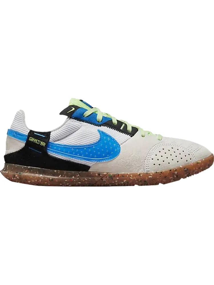 Кроссовки Nike Streetgato GS 'White Lime Glow Light Photo Blue' — изображение 1 из 1, белый