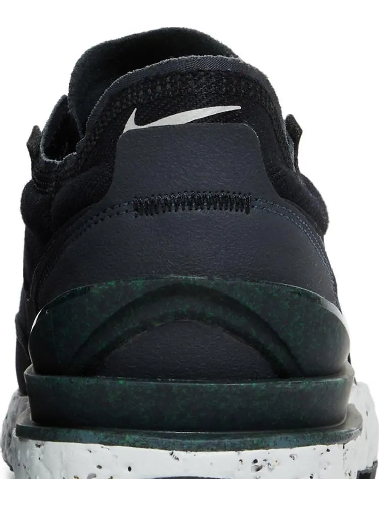 Кроссовки Nike Waffle One Crater 'Black Anthracite' — изображение 7 из 8, черный