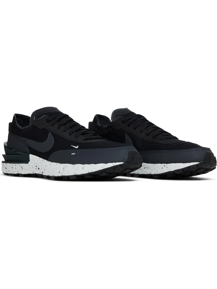 Кроссовки Nike Waffle One Crater 'Black Anthracite' — изображение 8 из 8, черный