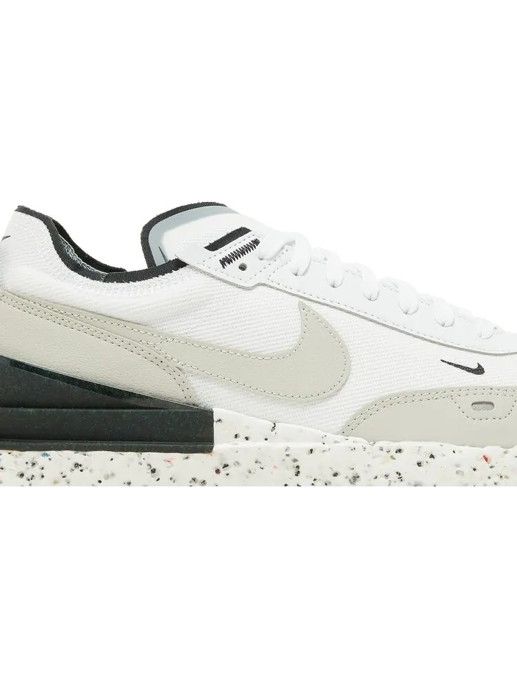 Кроссовки Nike Waffle One Crater 'White Light Bone' — изображение 2 из 8, белый