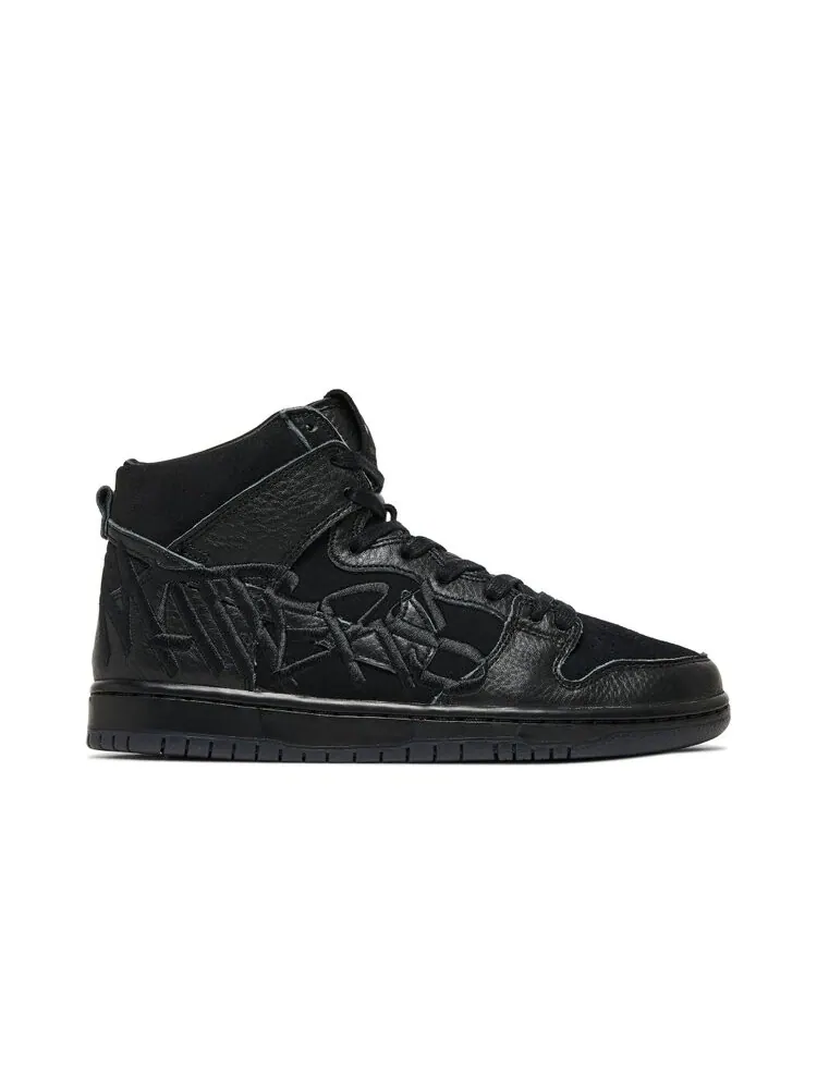 Кроссовки Nike FAUST x Dunk High SB — изображение 1 из 4, черный