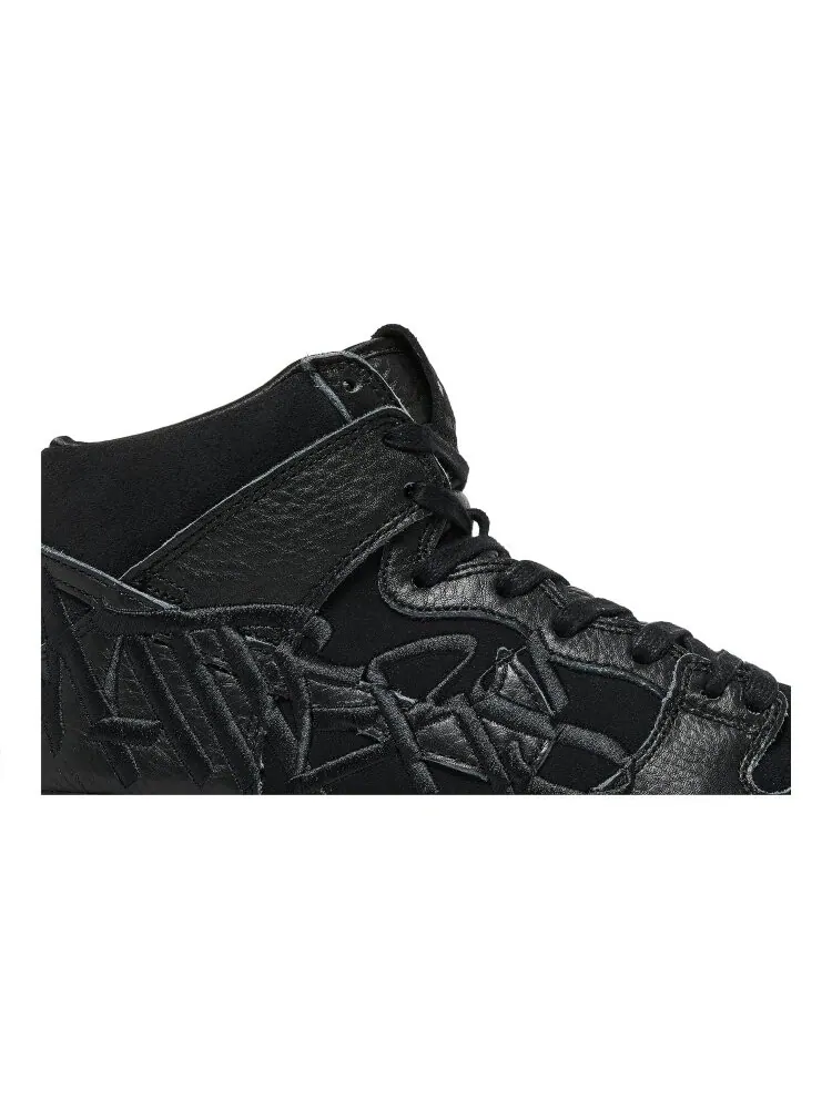 Кроссовки Nike FAUST x Dunk High SB — изображение 2 из 4, черный