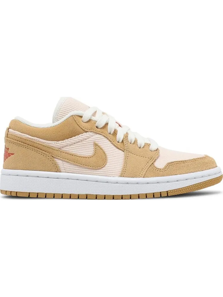 Кроссовки Wmns Air Jordan 1 Low SE Twine — изображение 1 из 8, загар