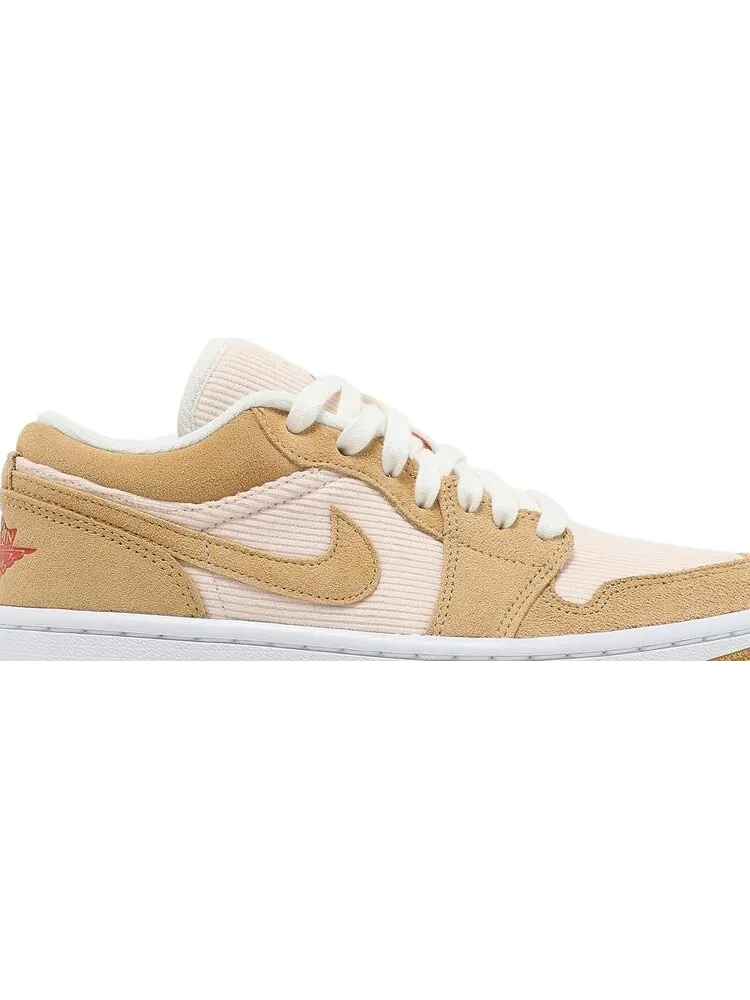 Кроссовки Wmns Air Jordan 1 Low SE Twine — изображение 2 из 8, загар
