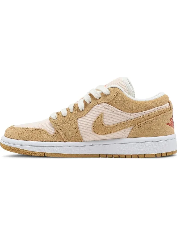 Кроссовки Wmns Air Jordan 1 Low SE Twine — изображение 3 из 8, загар