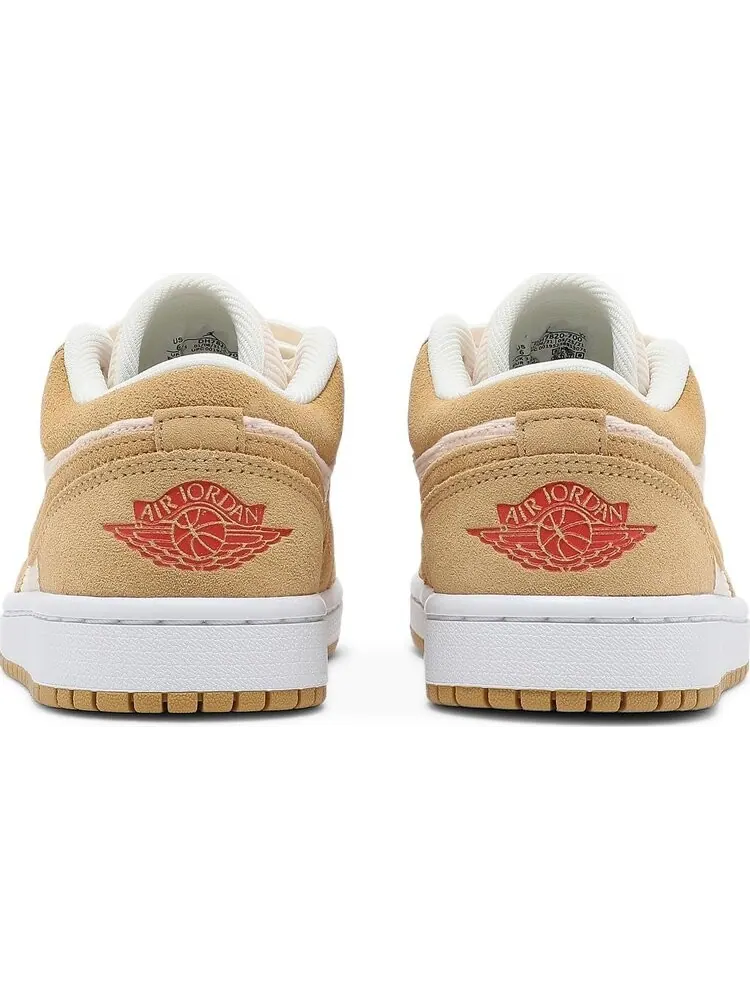 Кроссовки Wmns Air Jordan 1 Low SE Twine — изображение 6 из 8, загар