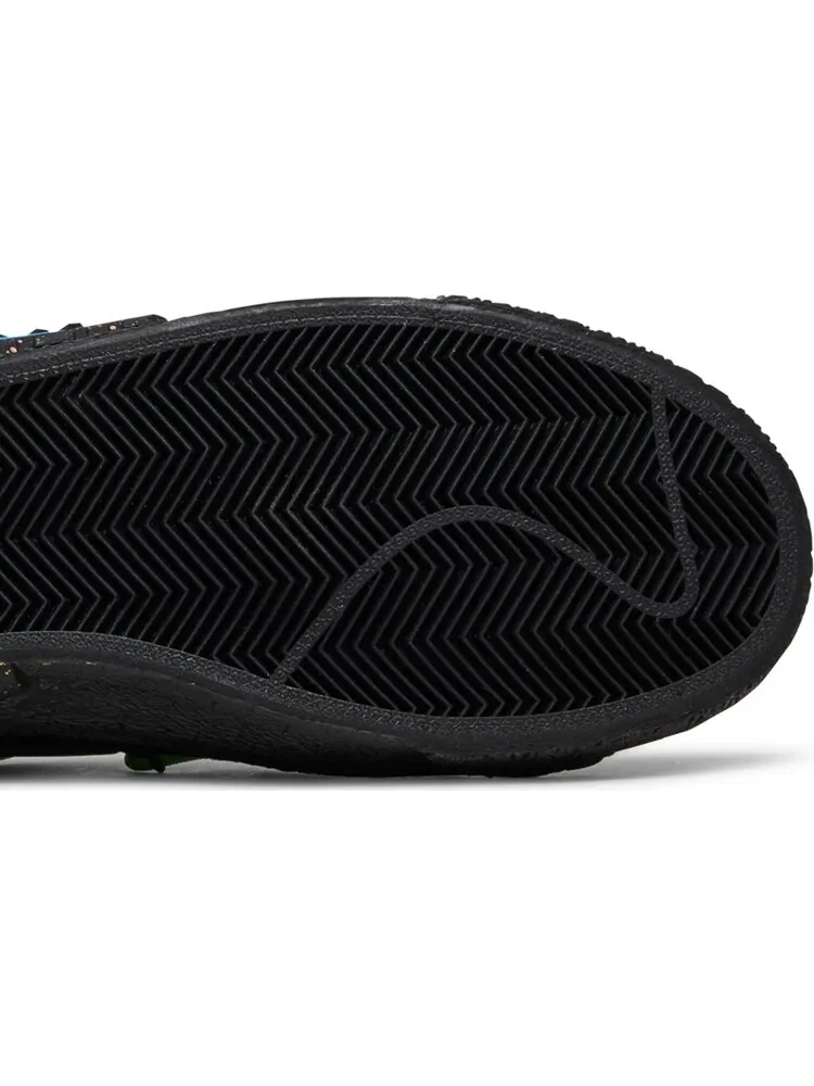 Кроссовки Nike Off-White x Blazer Low 'Black' — изображение 5 из 9, черный