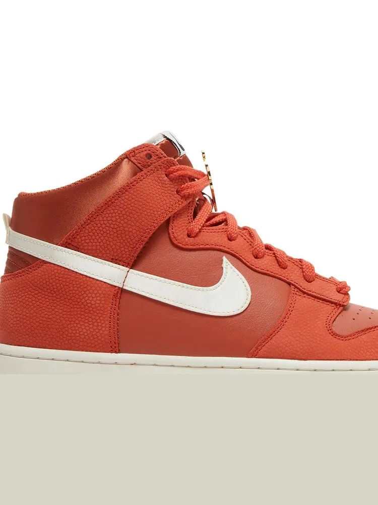 Кроссовки Nike NBA x WNBA x Dunk High EMB 'All Star Weekend 2022' — изображение 2 из 8, оранжевый
