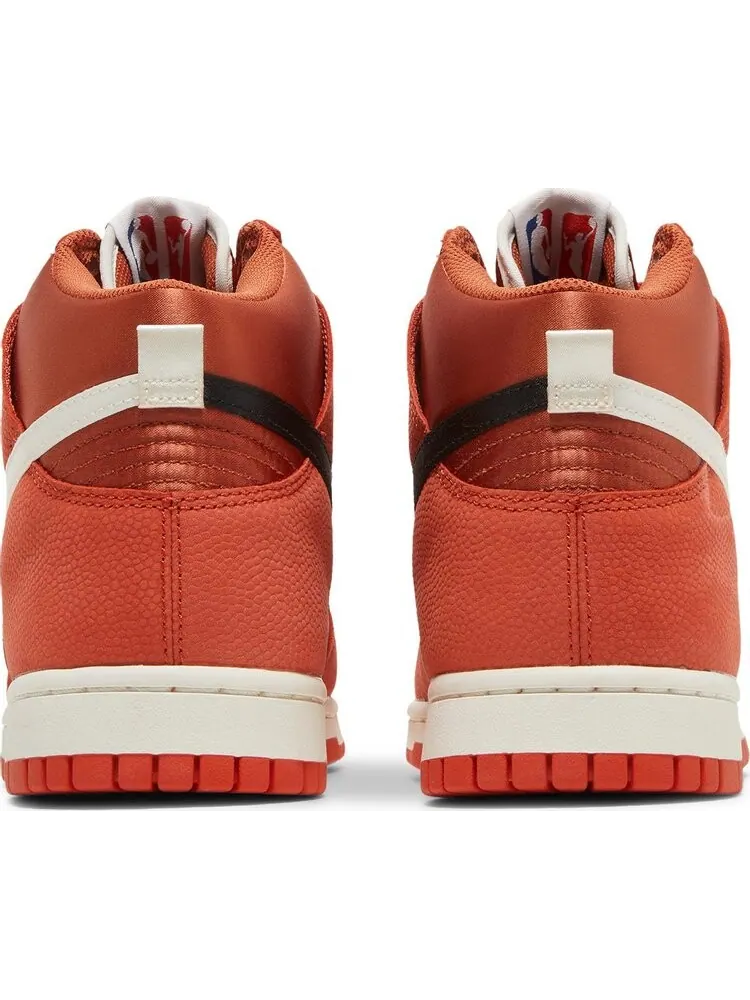 Кроссовки Nike NBA x WNBA x Dunk High EMB 'All Star Weekend 2022' — изображение 6 из 8, оранжевый