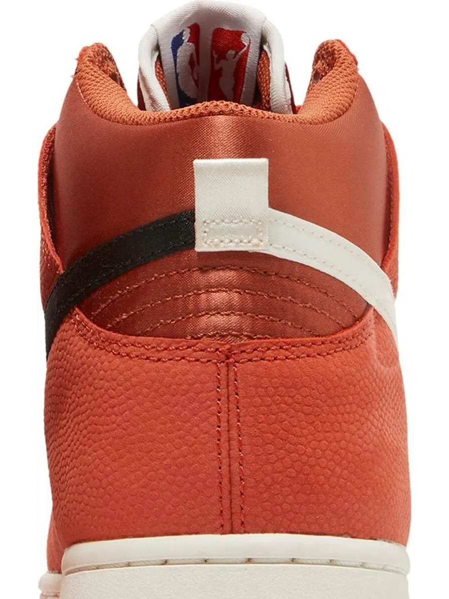 Кроссовки Nike NBA x WNBA x Dunk High EMB 'All Star Weekend 2022' — изображение 7 из 8, оранжевый
