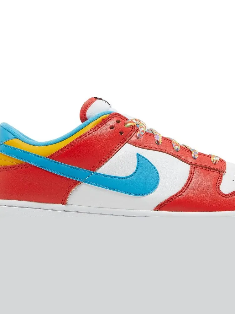 Кроссовки Nike LeBron James x Fruity Pebbles x Dunk Low — изображение 2 из 8, красный