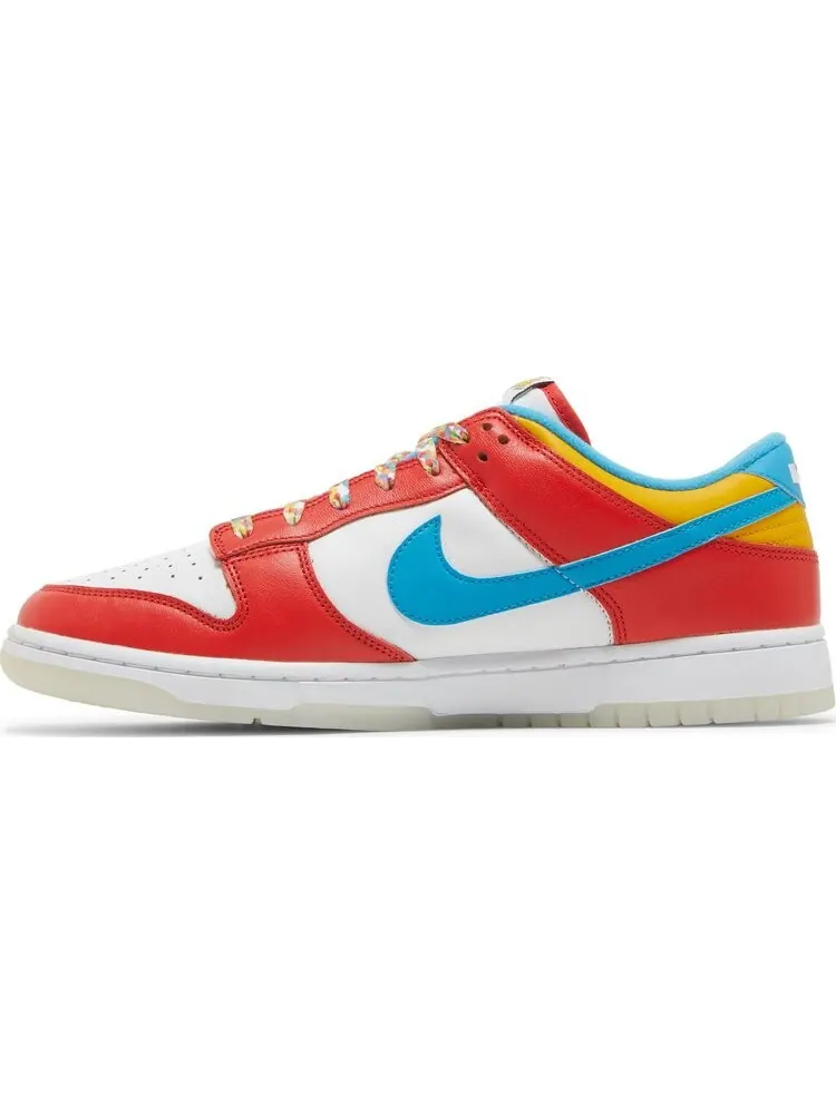 Кроссовки Nike LeBron James x Fruity Pebbles x Dunk Low — изображение 3 из 8, красный