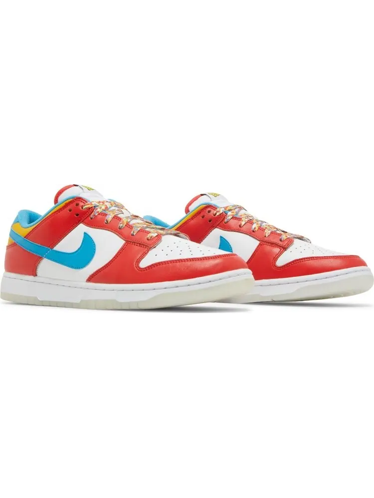 Кроссовки Nike LeBron James x Fruity Pebbles x Dunk Low — изображение 8 из 8, красный