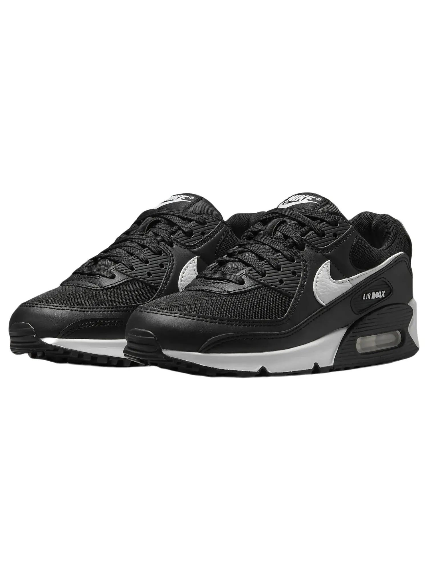 Кроссовки Nike Air Max 90 — изображение 2 из 7, черный/белый