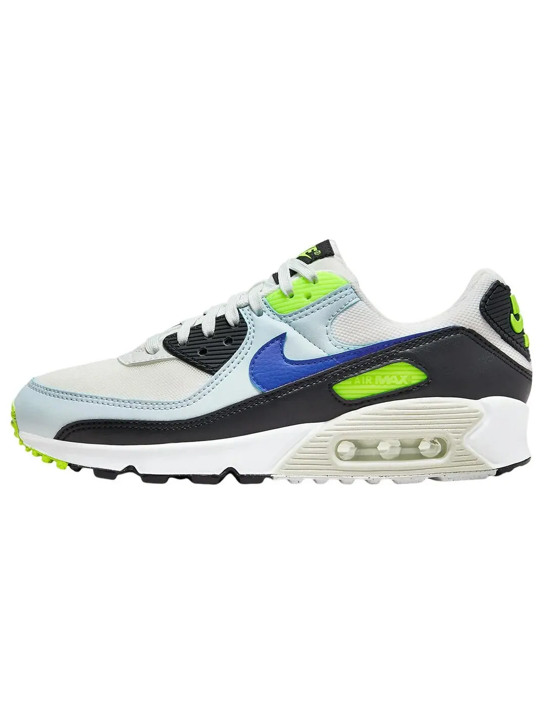 Кроссовки Nike Air Max 90 — изображение 2 из 6, белый/синий/черный
