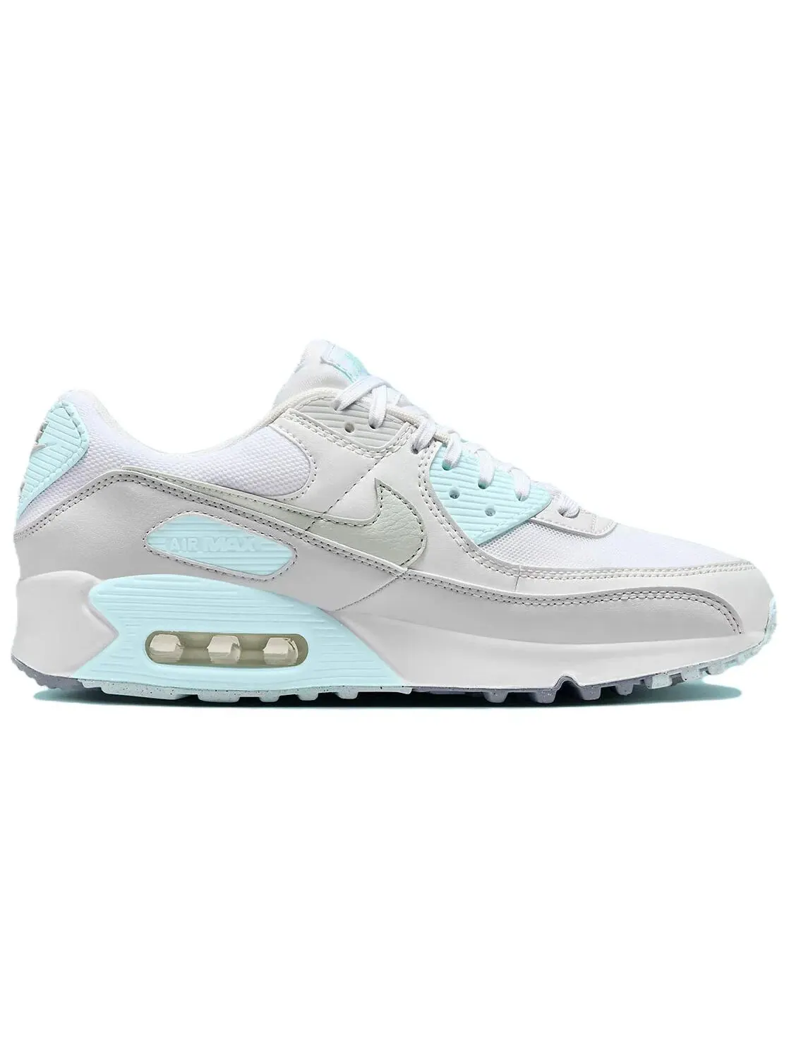 Кроссовки Nike Air Max 90 — изображение 1 из 6, белый/голубой/серый