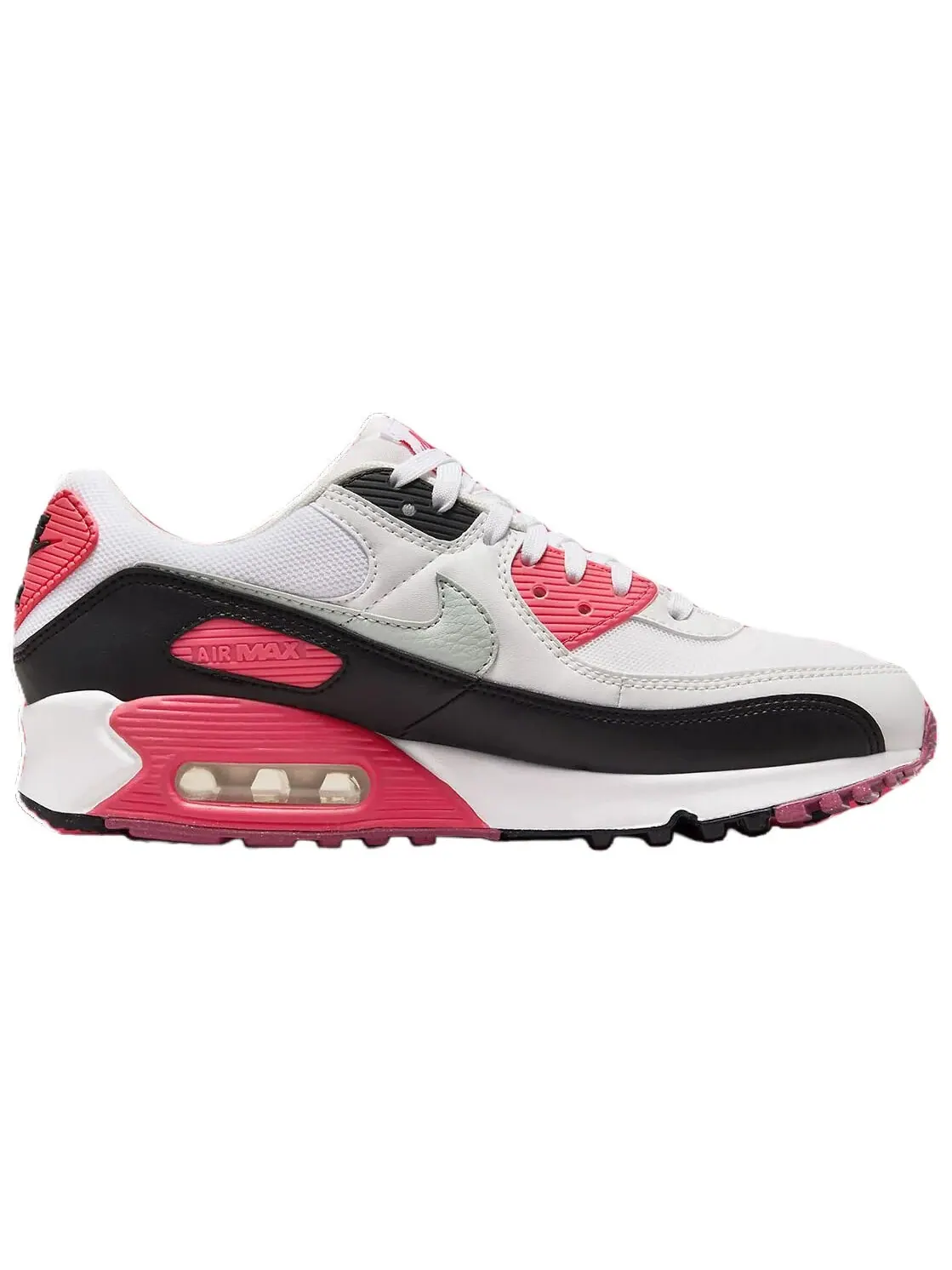 Кроссовки Nike Air Max 90 — изображение 1 из 6, белый/розовый/черный