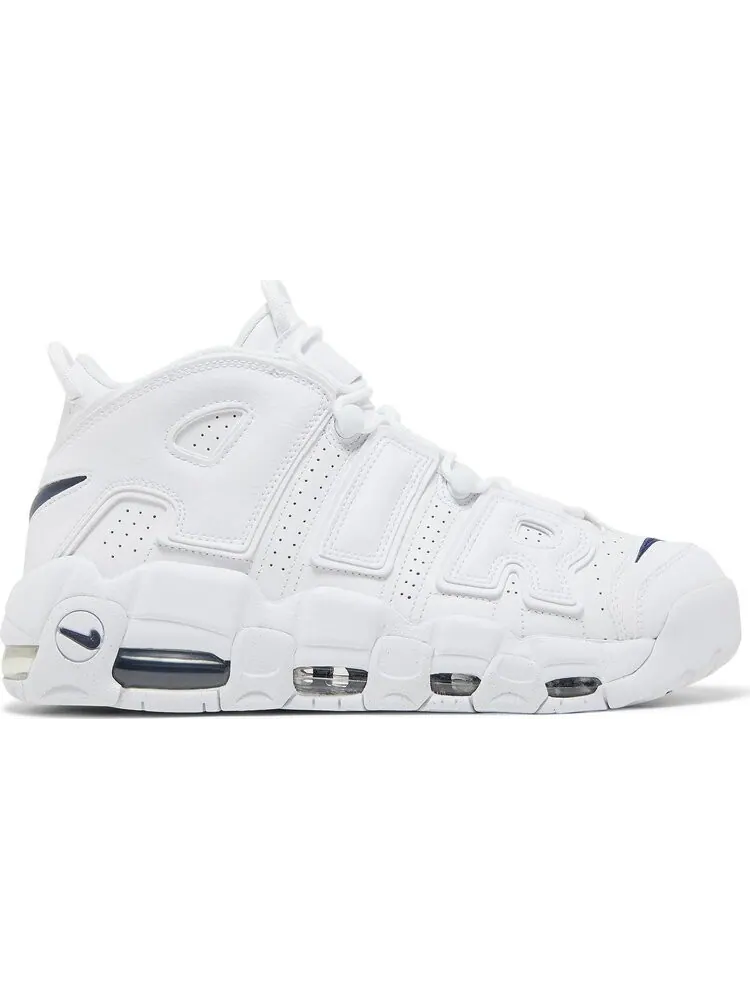 Кроссовки Nike Air More Uptempo 'White Midnight Navy' — изображение 1 из 9, белый