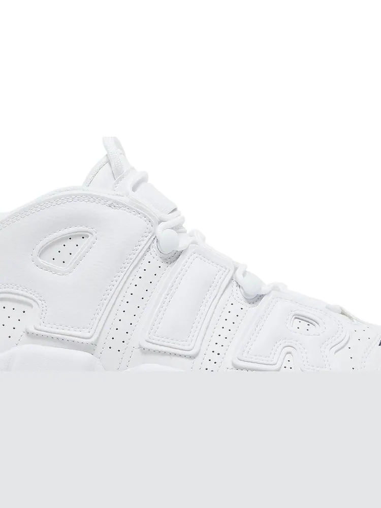 Кроссовки Nike Air More Uptempo 'White Midnight Navy' — изображение 2 из 9, белый