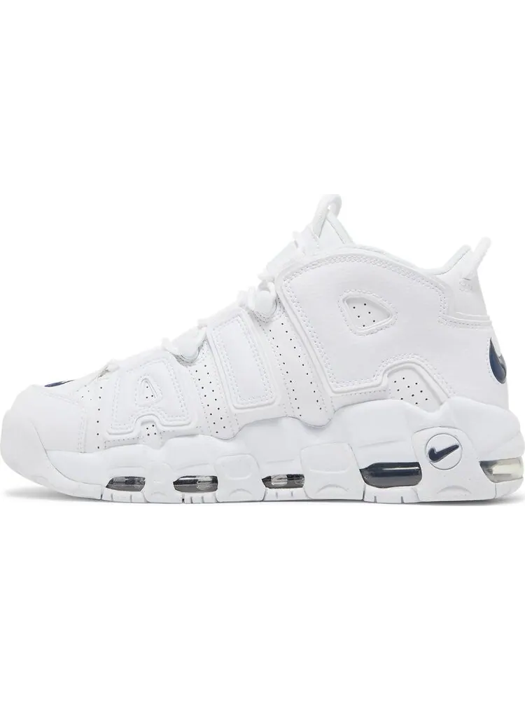 Кроссовки Nike Air More Uptempo 'White Midnight Navy' — изображение 3 из 9, белый