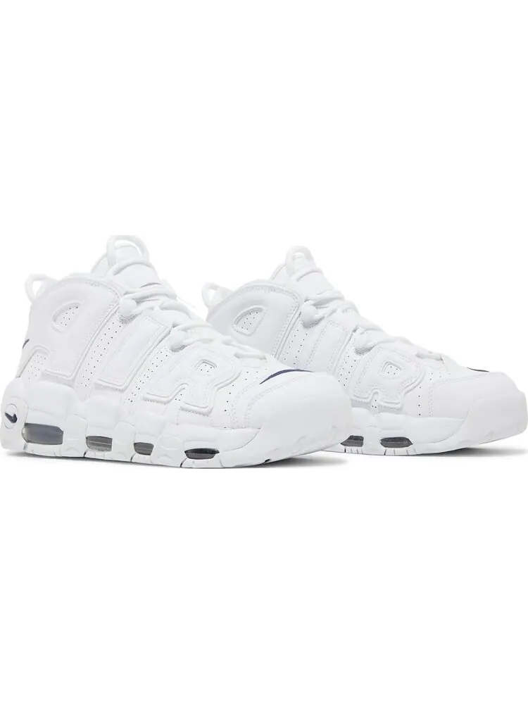 Кроссовки Nike Air More Uptempo 'White Midnight Navy' — изображение 8 из 9, белый