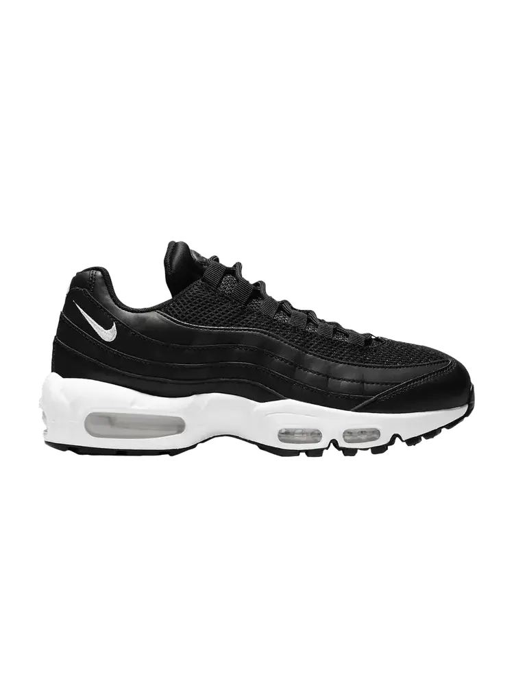 Кроссовки Nike Wmns Air Max 95 Next Nature 'Black White' — изображение 1 из 1, черный/черный/белый