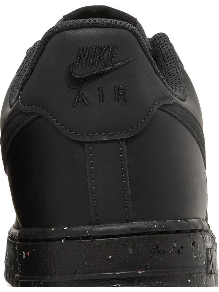 Кроссовки Nike Air Force 1 Crater Next Nature 'Black Off Noir Speckled' — изображение 7 из 8, черный